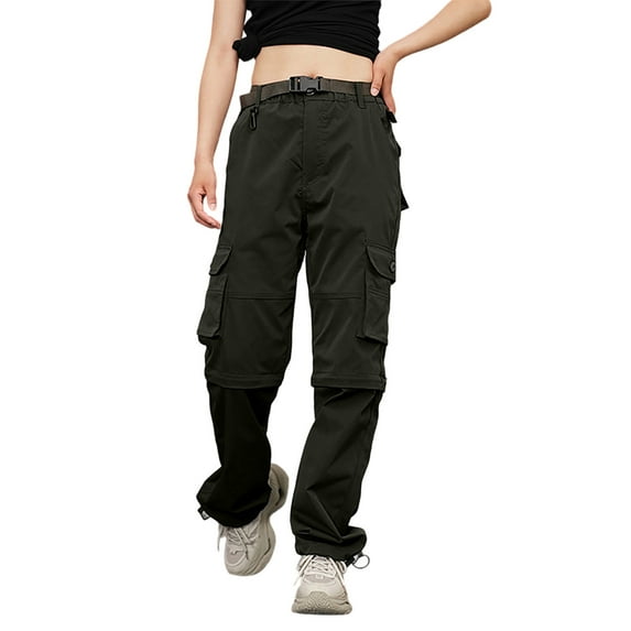 Womens Cargo Pants Sevevn Women's Hiking Pants Convertible Quick Dry Lightweight Zip Off Fishing Travel Safari Pants