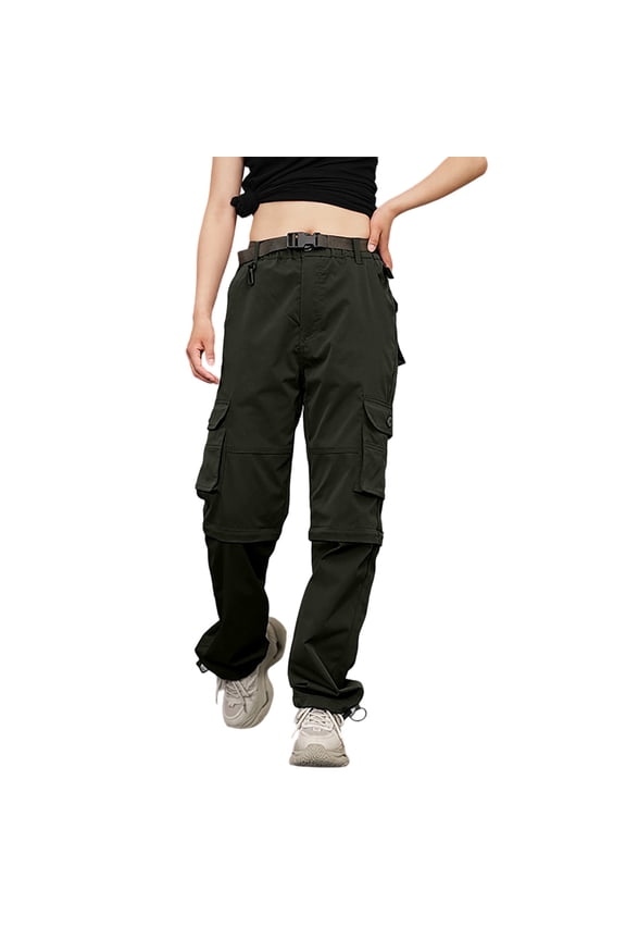 Womens Cargo Pants Sevevn Women's Hiking Pants Convertible Quick Dry Lightweight Zip Off Fishing Travel Safari Pants