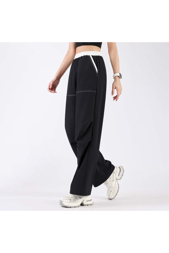 Womens Cargo Pants with Pockets High Waisted Hiking Pants Lightweight Relaxed Fit Pants Casual Pants for Women