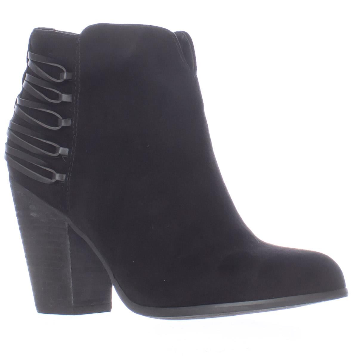 Carlos black booties sales