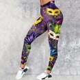 thumbnail image 1 of Womens Carnival Colorful Printing Feather Casual Tight Lifting Leggings Pants Extra Long Leggings for Tall Women Thick Leggings for Women Teacher Skirt Work Leggings for Women plus Size Gothic, 1 of 3