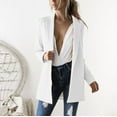 thumbnail image 1 of Womens Casual Blazer 2024 Long Sleeve Open Front Business Suit Jacket Lightweight Work Office Dressy Blazer Cardigan, 1 of 7