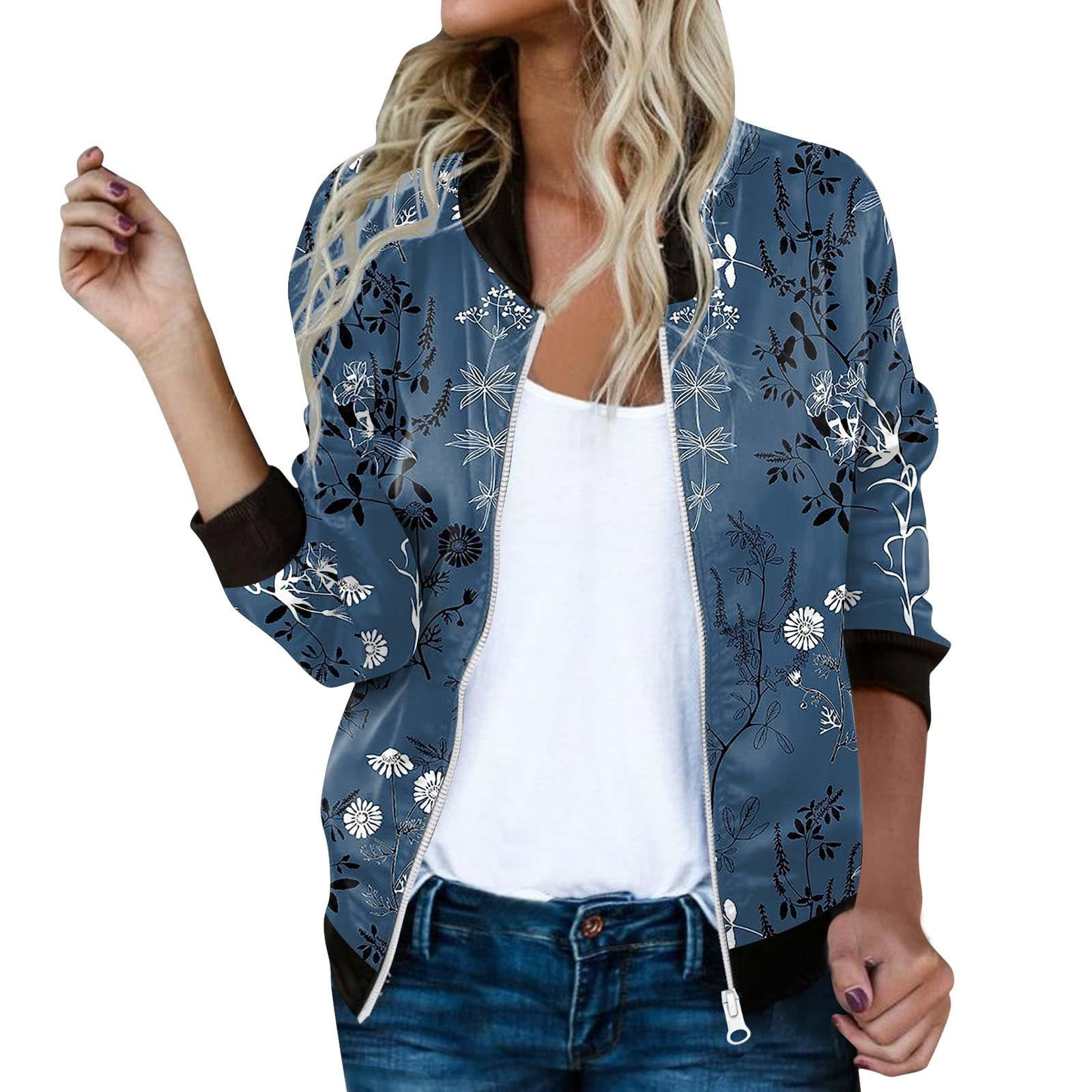 Womens Casual Daily Jackets Summer Jackets for Women Casual