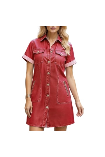 Shop Red Dresses for Women Casual and Summer Styles at Walmart