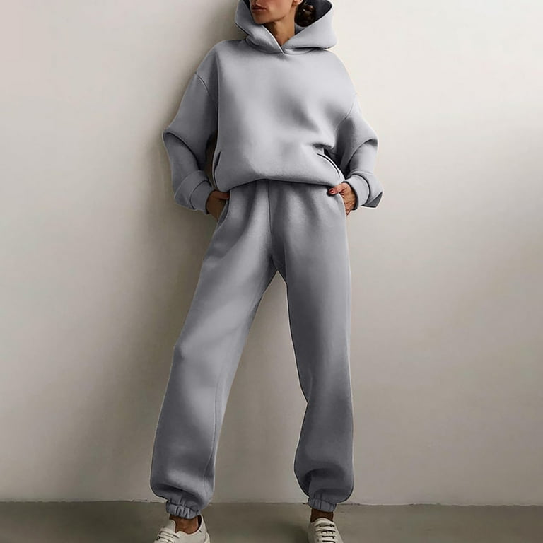 Plain jogger sweat suits clearance