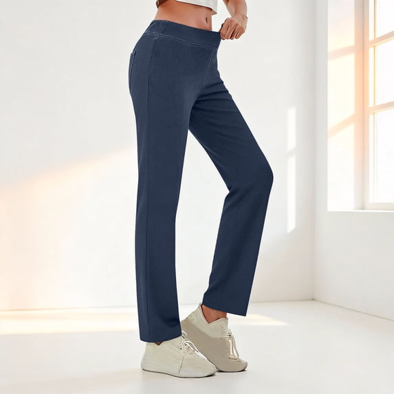 Womens Casual Jeans Pull Stretchy Jeans for High Waisted Jean Denim Pants Size S-3XL