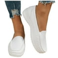 thumbnail image 1 of Womens Casual Loafers Shoes Slip On Loafers Business Work Shoes Non Slip Comfortable Walking Shoes, 1 of 8