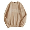 thumbnail image 1 of Womens Casual Long Sleeve Graphic Tee Shirts Crew Neck Sweatshirts Pullover Tops For Women, 1 of 1
