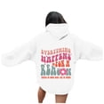 thumbnail image 1 of Womens Casual Long Sleeve Graphic Tee Shirts Hooded Sweatshirts Pullover Tops For Women, 1 of 7