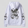 thumbnail image 1 of Womens Casual Long Sleeve Hoodies Crew Neck Graphic Printed Hooded Sweatshirts Fashion Relax Fit Tops Pullover, 1 of 4
