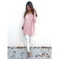 thumbnail image 1 of Womens Casual Long Sleeve Knitted V Neck Pullover Loose Sweater Outerwear, 1 of 2
