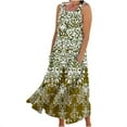 thumbnail image 1 of Womens Casual Maxi Dress Plus Size Vintage Printed Summer Boho Vacation Dresses Casual Round Neck Sleeveless Beach Tank Dresses Trendy T Shirt Long Dress with Wide Pockets 2024, 1 of 5