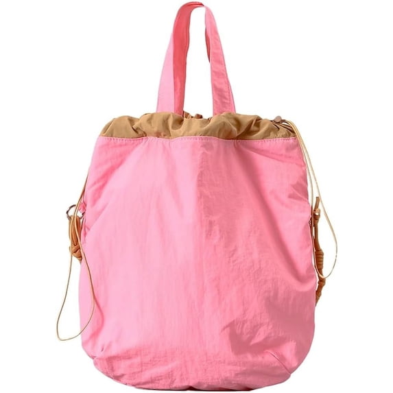 Womens Casual Nylon Shoulder Bags Large Canvas Crossbody Bag Handbags Lightweight Hobo Tote Bag Top Handle Purse