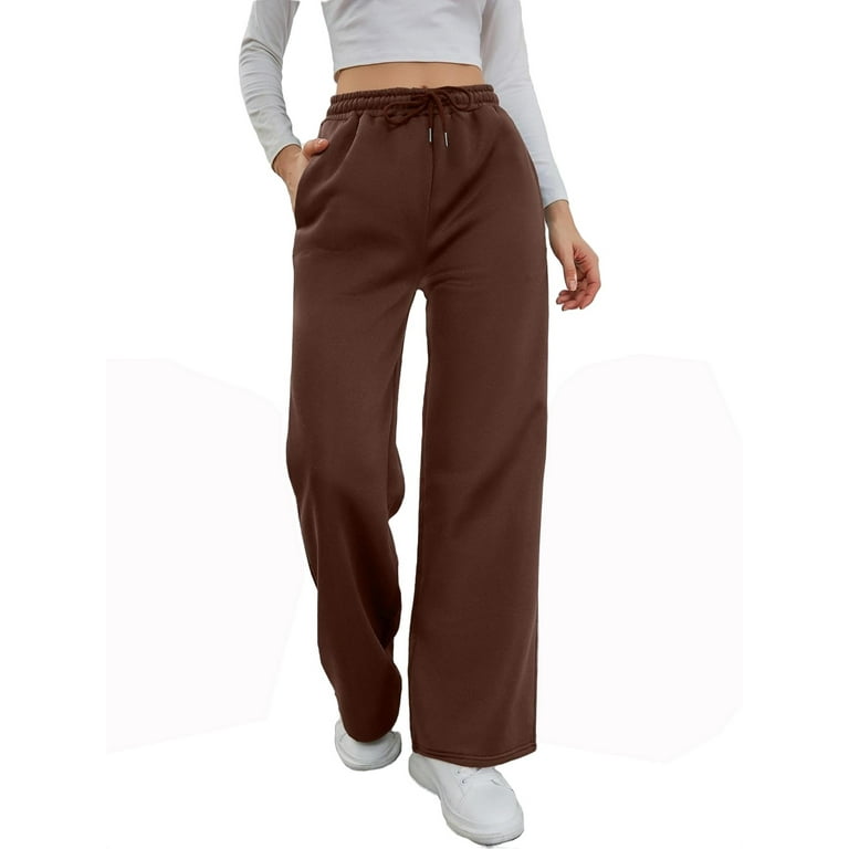 Brown sweatpants walmart hotsell
