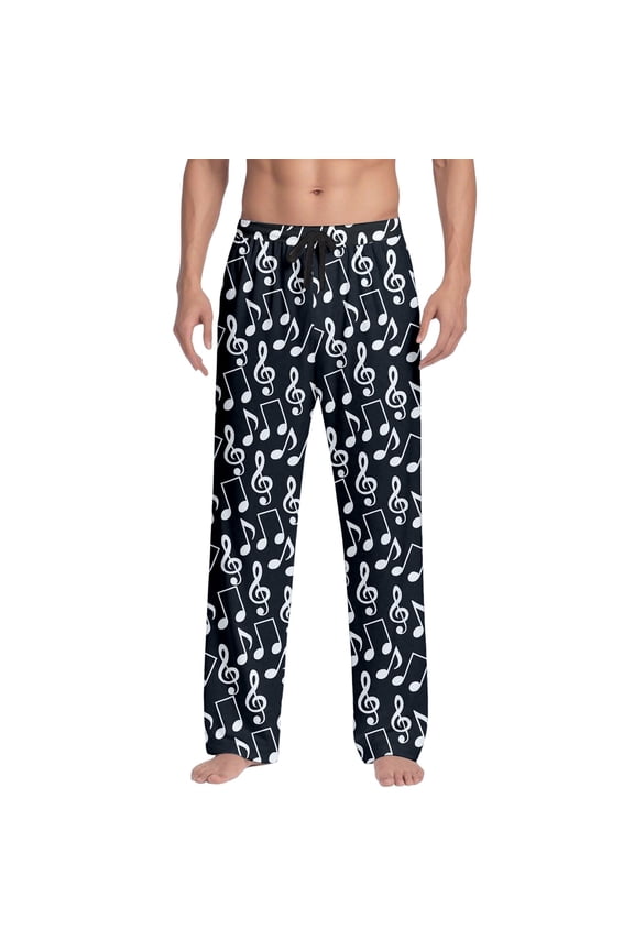 Womens Casual Pants Trousers With All Over Print Design Bottoms