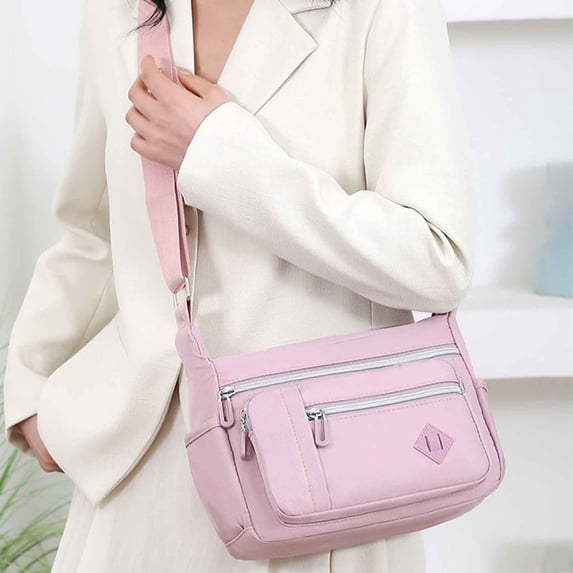 Womens Casual Travel Diaper Bag Large Capacity Crossbody Tote Back to School Bag for Women