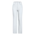 thumbnail image 1 of Womens Casual Wide Leg Palazzo Pants Summer High Waist Straight Leg Lounge Trousers Lightweight Pants Pockets Ladies Beach Vacation Pants Flowy Lightweight Comfy Lounge Clothes White, 1 of 9