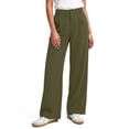 thumbnail image 1 of Airmenty Wide Leg Pants for Women High Waisted Stretchy Work Dress Pants Business Casual Palazzo Pants Dressy Slacks Trousers with Pockets S-2XL, 1 of 8