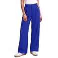thumbnail image 1 of Airmenty Wide Leg Pants for Women High Waisted Stretchy Work Dress Pants Business Casual Palazzo Pants Dressy Slacks Trousers with Pockets S-2XL, 1 of 7