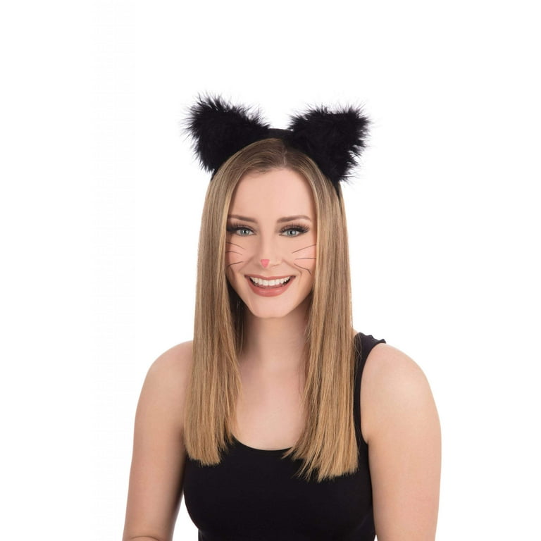 Marabou Cat Ears Marabou Cat Ears