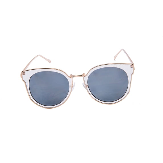 Womens Cat Eye Gold Frame Fashion Sunglasses