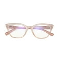 thumbnail image 1 of Womens Cat Eye Presbyopic Glasses Reading Glasses Spring Hinges Blue Light Blocking Readers, 1 of 4