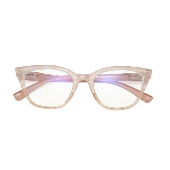 Womens Cat Eye Presbyopic Glasses Reading Glasses Spring Hinges Blue Light Blocking Readers