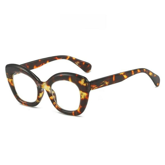 Womens Cat Eye Spring Hinge Reading Glasses 1.5 Thick Butterfly Shape Tortoise Shell Readers 1.5