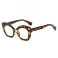 thumbnail image 1 of Womens Cat Eye Spring Hinge Reading Glasses 2.0 Thick Butterfly Shape Tortoise Shell Readers 2.0, 1 of 5