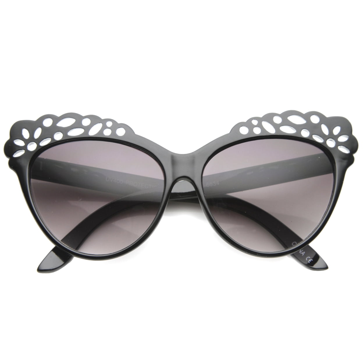 Womens Cat Eye Sunglasses With UV400 Protected Composite 