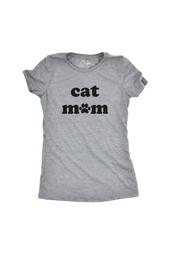 Womens Cat Mom T Shirt Funny Pet Animal Lover Kitty Novelty Tee Womens Graphic Tees