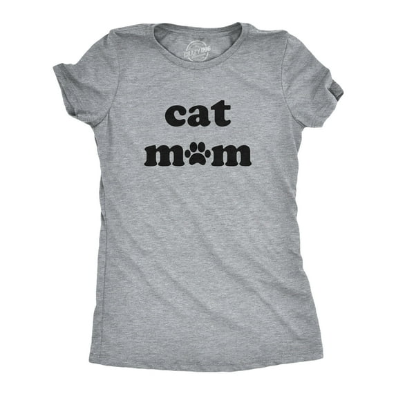 Womens Cat Mom T Shirt Funny Pet Animal Lover Kitty Novelty Tee Womens Graphic Tees