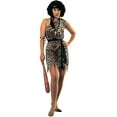 thumbnail image 1 of Womens Cavewoman Adult Fuller Cut Value Costume Generic Ladies One Size Female Leopard Fancy Dress Party Book Week Halloween, 1 of 2