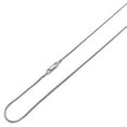 thumbnail image 1 of Womens Chain Sterling Silver 1.1mm Italian Round Snake Chain Necklace(16~30 Inch), 1 of 3