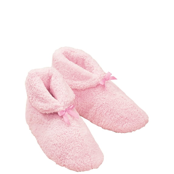 Womens Chenille Slippers, Foam Cushioned Footbed, Non Slip Sole, Womens Fashion - Size X-Large, Pink
