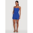 thumbnail image 1 of Womens Chic Sleeveless Padded Cup Romper with Pockets and Smocked Details, 1 of 4