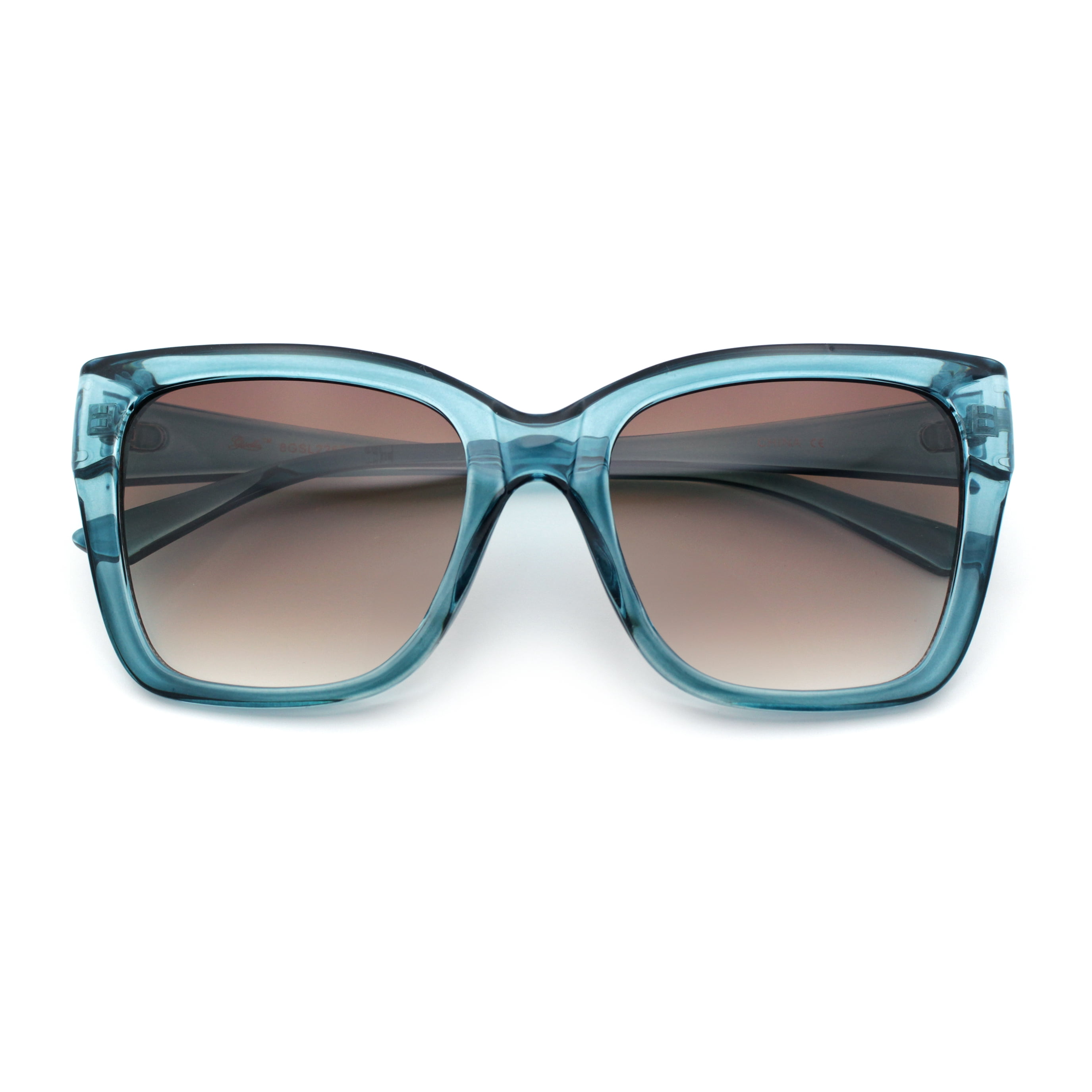 Chic Blue Cat-Eye Sunglasses icy-blue Cat-Eye Sunglasses #1135016 | Zenni Optical main image 4