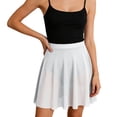thumbnail image 1 of Womens Chiffon Ballet Dance Skirt Elastic Waist Wrap Tutu for Gymnastics Performance Practice Wear, 1 of 7