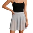 thumbnail image 1 of Womens Chiffon Ballet Dance Skirt Elastic Waist Wrap Tutu for Gymnastics Performance Practice Wear, 1 of 7