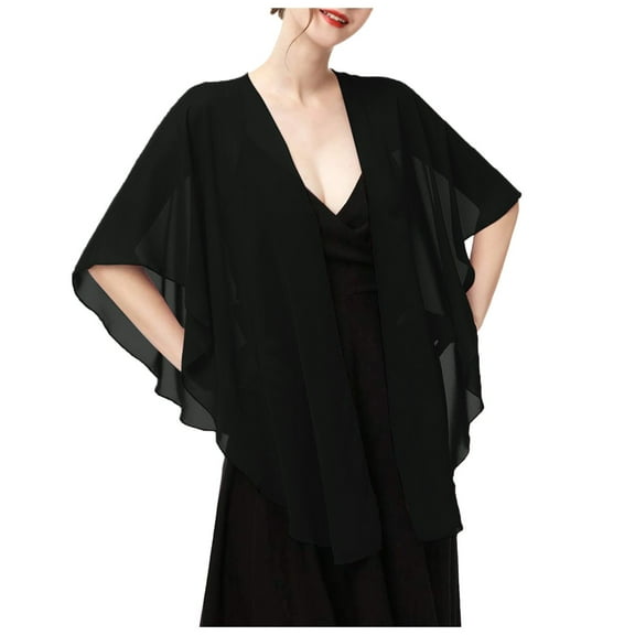 Womens Chiffon Shawls And Wraps Wedding Party Sheer Shawl Scarf For Evening Dresses Accessories Cover Up Suede Fringe Shawl Blanket Shawl Wraps for Women plus Size Womens plus Size Womens Wraps
