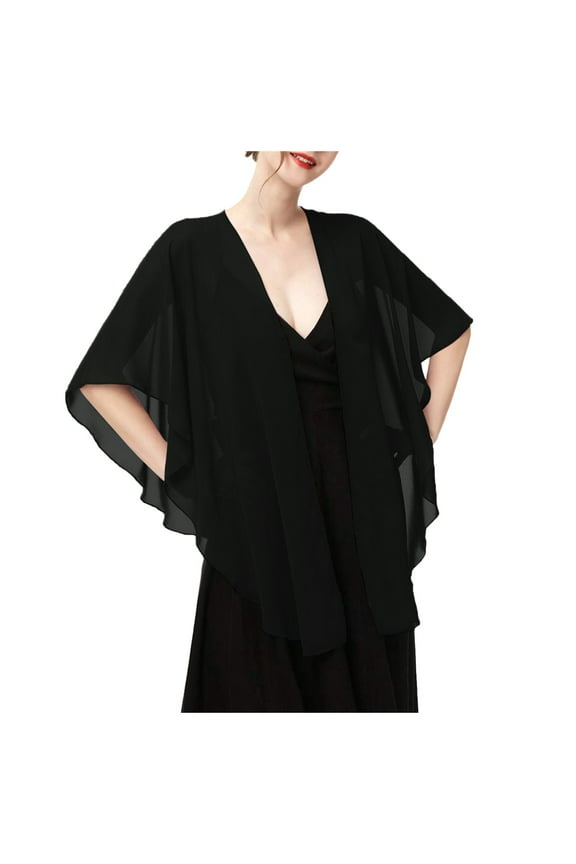 Womens Chiffon Shawls And Wraps Wedding Party Sheer Shawl Scarf For Evening Dresses Accessories Cover Up Suede Fringe Shawl Blanket Shawl Wraps for Women plus Size Womens plus Size Womens Wraps