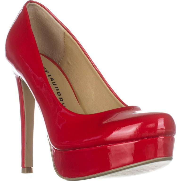 Louis Shengtao Chen Red Velvet Platform Shoes 2251252 PLSC10 36 / Red