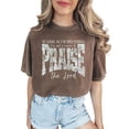 thumbnail image 1 of Womens Christian Easter Shirt  Faith Based Spring Religious Shirt Espresso Shirt Adult Medium, 1 of 7