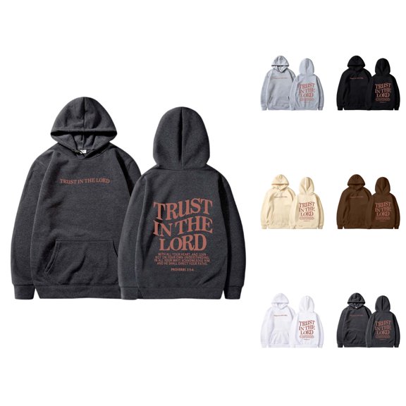 Womens Christian Hoodie 2025 Long Sleeve Y2K Graphic Jesus Hoodies with Pocket Hooded Sweatshirt Hoodie Women Pullover