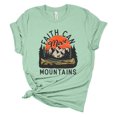 thumbnail image 1 of Womens Christian Tshirt Faith Can Move Mountains Jesus Christian Short Sleeve T-shirt Graphic Tee-Mint-xxxl, 1 of 1
