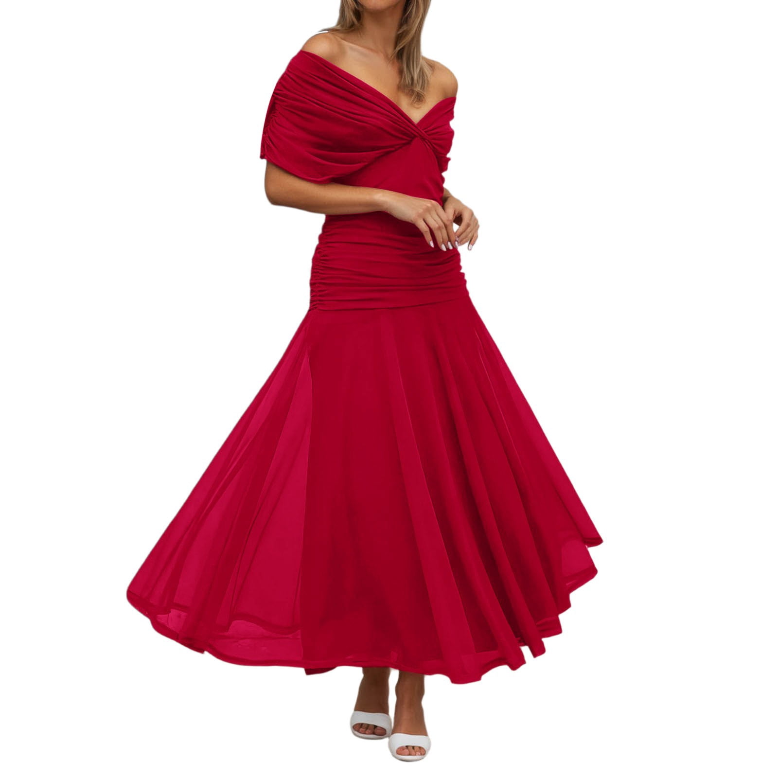 hot pink short dresses Pleated Hot Pink Mini Shift Dress - All Dresses