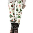 Womens Christmas Leggings Stretch Butt Lifting Tight Pants Xmas