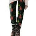 Womens Christmas Leggings Stretch Butt Lifting Yoga Pants Xmas