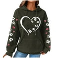 thumbnail image 1 of Womens Christmas Sweater Women Hoodie Winter Sweaters for Women Trendy Clearance Womens Crew Neck Sweater Women's Long Sleeve Shirts Fashionable Women's Printed Pullover Round Neck Top, 1 of 4