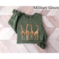 thumbnail image 1 of Womens Christmas Sweatshirt, Funny Christmas Shirt, Giraffe Shirt, Holiday Sweatshirt, Christmas Gift, New Year Shirt, Cute Christmas Sweater, X-mas T-shirt, Giraffe Christmas Sweatshirt, 1 of 3
